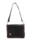 Marc Jacobs Blk Leather Snap Cls Shldr Bag