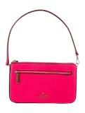 Kate Spade Red Leather Zip Closure Top Hdl Bag