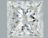 Gia Certified Princess Cut 2.10ct Si1 Diamond