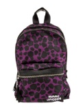 Marc Jacobs Blk Nylon Silver-tone Hdw Backpack