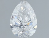 Gia Certified Pear Cut .70ct Si2 Diamond