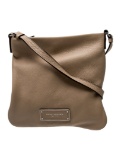 Marc Jacobs Neut Leather Silver-tone Hdw Shldr Bag
