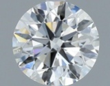 Gia Certified Round Cut .50ct Vvs1 Diamond