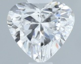 Gia Certified Heart Cut .60ct Vvs2 Diamond