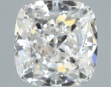 Gia Certified Cushion Cut .56ct Vvs2 Diamond