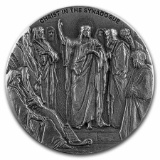 2020 2 Oz Silver Christ In The Synagogue Coin