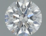 Gia Certified Round Cut .32ct Si2 Diamond