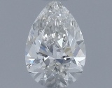 Gia Certified Pear Cut .51ct Si1 Diamond