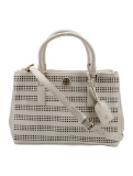 Tory Burch Prt Saffiano Lasercut Top Hdl Bag