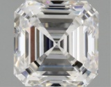 Igi Certified Asscher Cut 1.09ct Vvs2 Lab Diamond