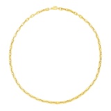14k Gold Paperclip Chain