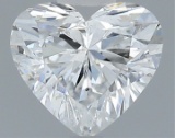 Gia Certified Heart Cut .61ct Si2 Diamond