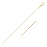14k Gold Singapore Chain 0.6mm