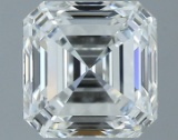 Gia Certified Asscher Cut 1.29ct Vvs1 Diamond
