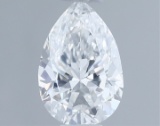Gia Certified Pear Cut .40ct Si2 Diamond