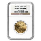 2013-w 1/2oz Proof American Gold Eagle Pf70 Ucam