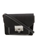 Marc Jacobs Black Saffiano Turn-lock Crossbody Bag