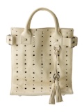 Marc Jacobs Neutrals Leather Tassel Top Hdl Bag