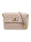 Marc Jacobs Neut Leather Chain-link Messenger Bag