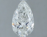 Gia Certified Pear Cut .70ct Si2 Diamond