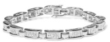 14k Wgold 3.00ct Diamond Tennis Bracelet