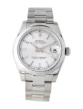 Rolex Datejust Ss Silver Dial Auto Women's 31mm