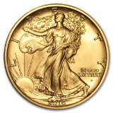 2016w 1/2oz Gold Walking Liberty Half$ Centennial