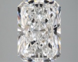 Igi Certified Radiant Cut 4.09ct Vs2 Lab Diamond
