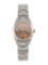 Rolex Oyster Perpetual Ss Brown Dial Women's 31mm