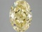 Fancy Yellow Oval Cut 4.04ct Vs1 Lab Diamond