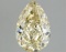 Fancy Yellow Pear Cut 1.59ct Vs1 Lab Diamond