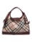 Burberry Super Nova Gunmetal Hdw Zip Closure Hobo
