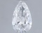Gia Certified Pear Cut .30ct Si1 Diamond