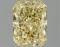 Fancy Yellow Radiant Cut 1.56ct Vs1 Lab Diamond