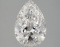 Igi Certified Pear Cut 2.02ct Vvs2 Lab Diamond