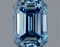 Fancy Blue Emerald Cut 2.22ct Si1 Lab Diamond
