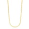 14k Gold Cable Chain Style Polished Necklace