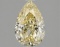 Fancy Yellow Pear Cut 1.53ct Vs2 Lab Diamond