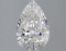 Igi Certified Pear Cut 1.96ct Vs1 Lab Diamond