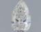 Gia Certified Pear Cut .40ct Si1 Diamond