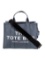 Marc Jacobs Graphic Blue Canvas Zip Top Hdl Bag