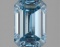 Fancy Blue Emerald Cut 2.21ct Vs2 Lab Diamond