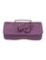 Prada Purple Raso Graphic Print Snap Evening Bag