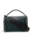 Fendi Selleria Green Leather Zip Cls Top Hdl Bag