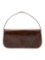 Prada Spazzolato Tabacco Leather Emb Shldr Bag