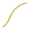 14k Gold Byzantine Link Stylish Bracelet