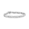Striking 1.00ct Diamond X-link Bracelet