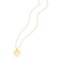 14k Gold Compass Necklace
