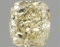 Fancy Yellow Cushion Cut 1.03ct Vvs2 Lab Diamond