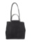 Hermes Noir Toile Officier Canvas Shldr Bag